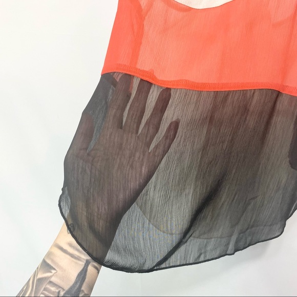 NWT-EVO-Sheer Black Colorblock Tank XS - Picture 3 of 7